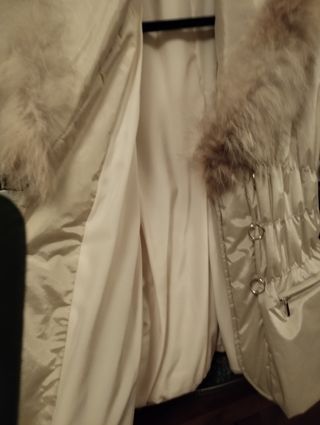 Giubbino donna colore panna 