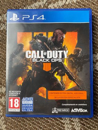 Call Of Duty Black Ops 4 PS4