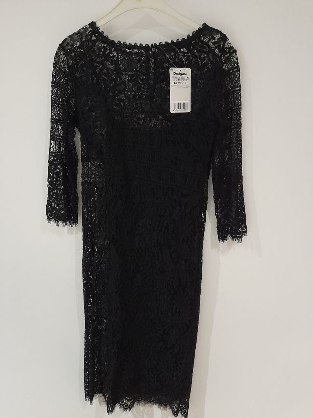 Vestido negro Desigual