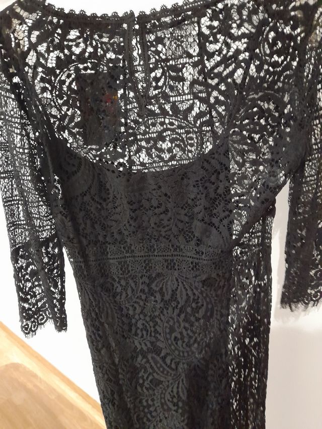 Vestido negro Desigual