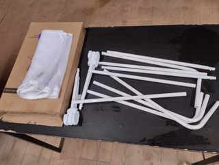 Barrera protección cama para bebes 