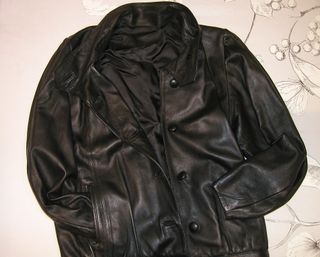 Cazadora mujer vintage cuero autentico