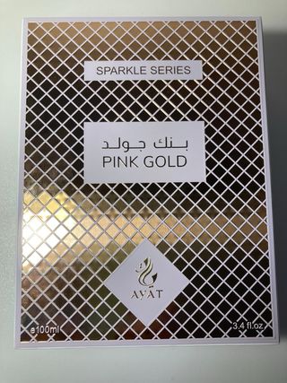 Perfume femenino PINK GOLD, marca AYAT