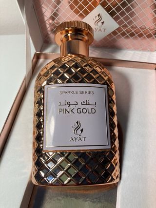 Perfume femenino PINK GOLD, marca AYAT