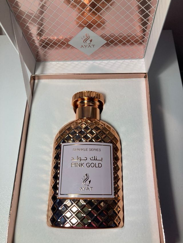 Perfume femenino PINK GOLD, marca AYAT