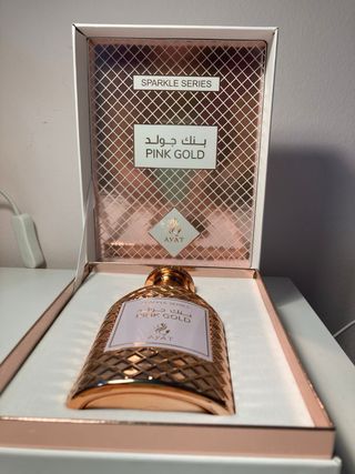 Perfume femenino PINK GOLD, marca AYAT
