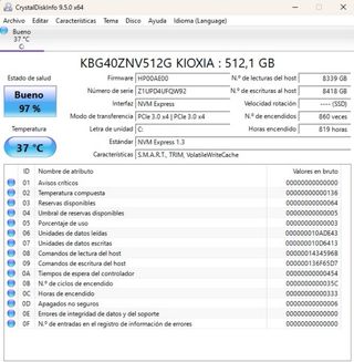 HP AllInOne Pavilion 27-d1026ns i5-11500T 512GB SS
