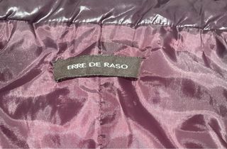 Chaleco Erre de Raso t-M color berengena 
