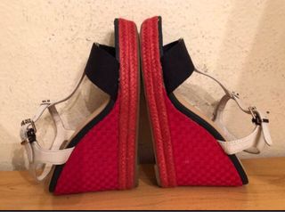TOMMY HILFIGER - sandalias cuña 37