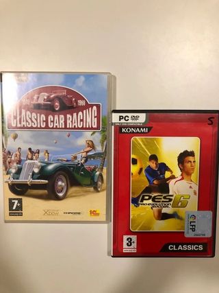 VIDEOJUEGOS: PES 2006 - CLASSIC CAR RACING