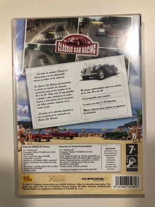 VIDEOJUEGOS: PES 2006 - CLASSIC CAR RACING