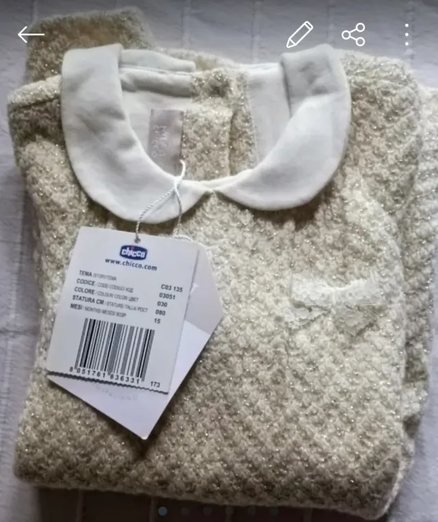 Completo (vestito+giacca) 15 mesi 