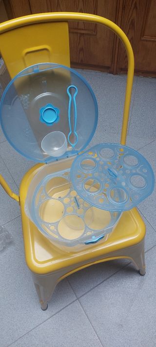 Esterilizador biberones microondas