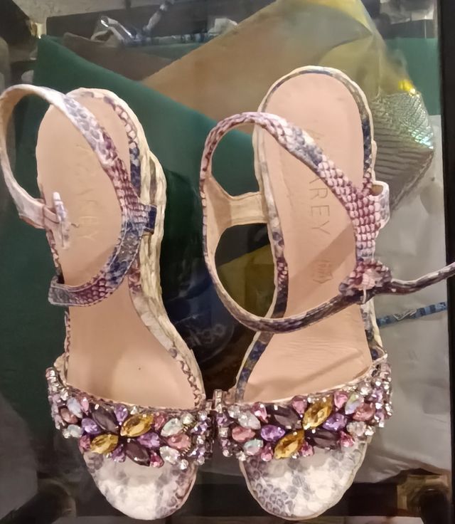 Cuñas altas plataforma