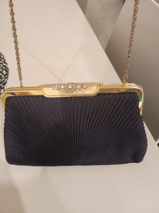 Bolso de fiesta azul marino