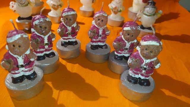 Velas decorativas navideñas surtido