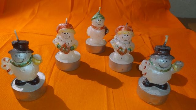 Velas decorativas navideñas surtido