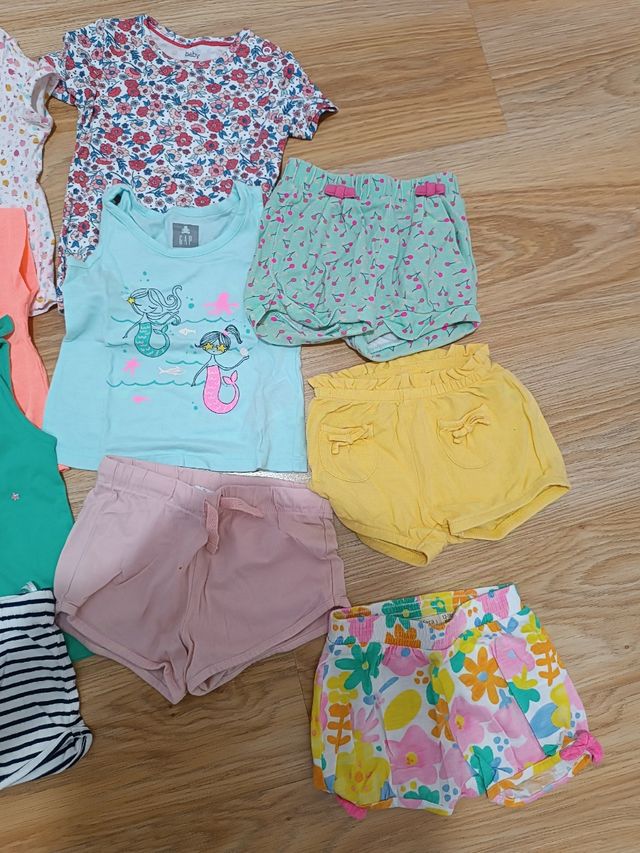 Lote ropa niña, talla 12 y 18 meses