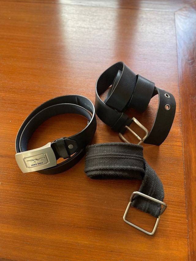 Cinturones negros hombre