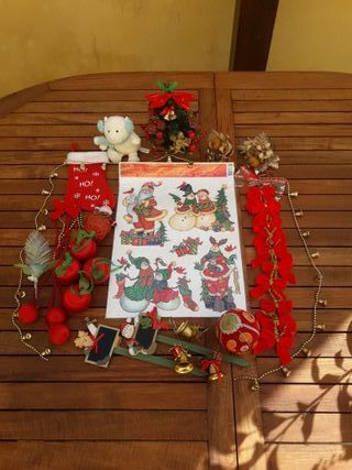 Lote decoración Navidad
