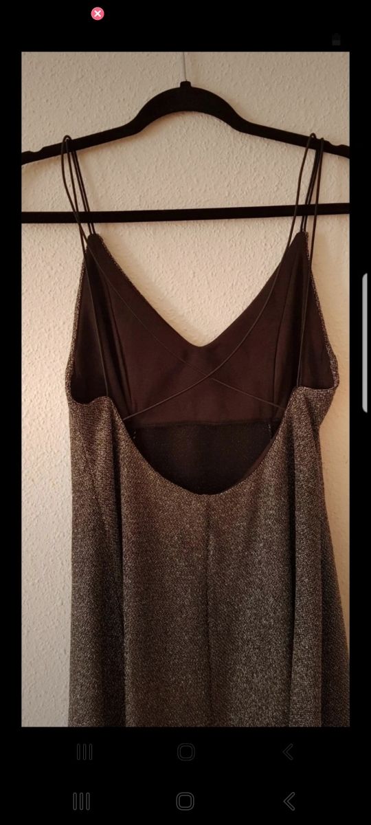 Vestido con tirantes H&M