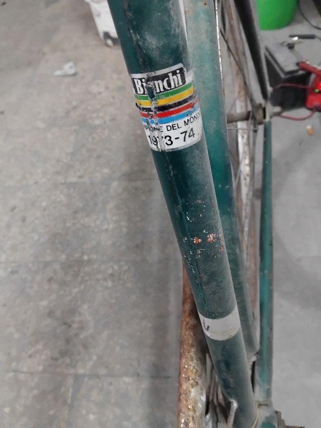 Bicicletta bianchi vintage