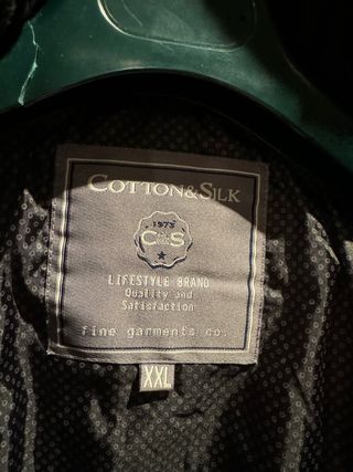 Giaccone invernale Cotton & Silk