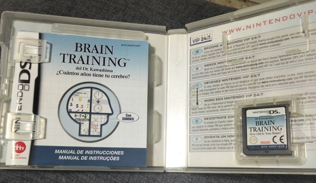 Brain training Nintendo ds