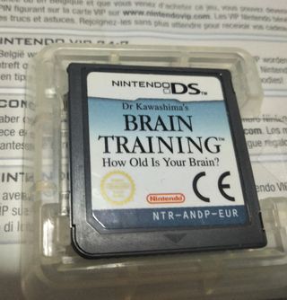 Brain training Nintendo ds