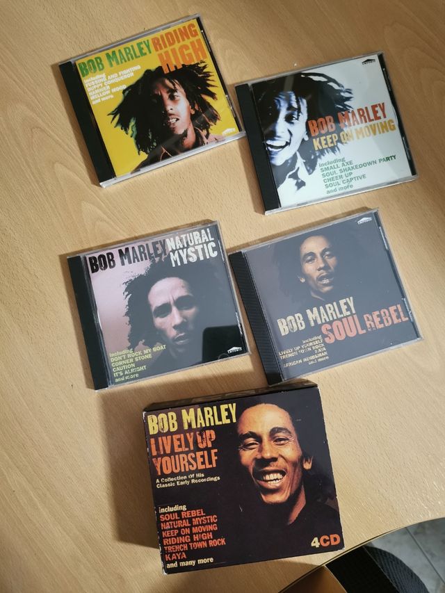 4 Discos CD Bob Marley Lively Up Yourself