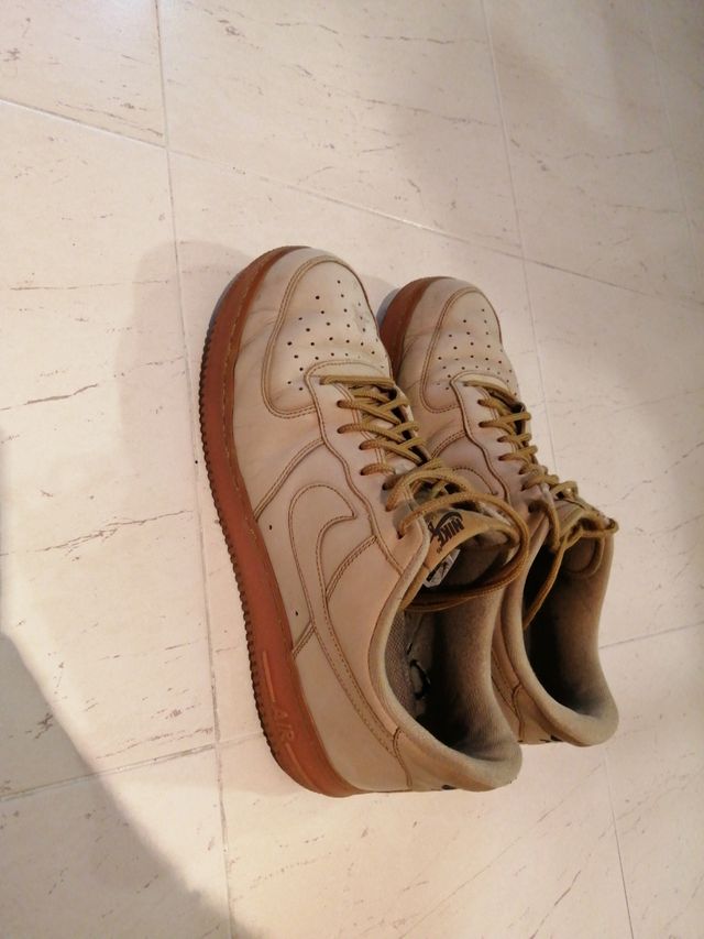 Nike air force 1 talla 45 camel