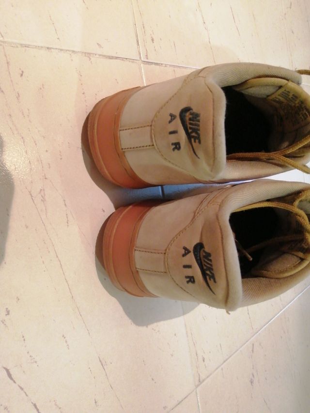 Nike air force 1 talla 45 camel