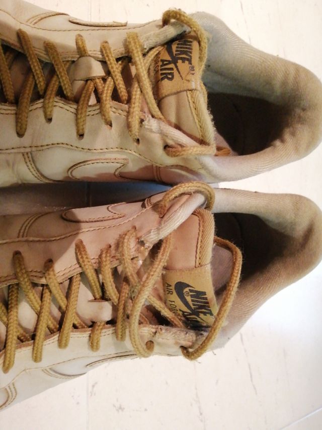 Nike air force 1 talla 45 camel