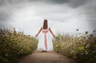 Vestido de comunión de niña talla 135