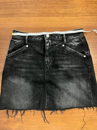 Minifalda vaquera gris Pepe Jeans