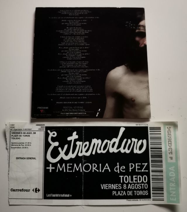 Extremoduro Single A Fuego + Ingresso