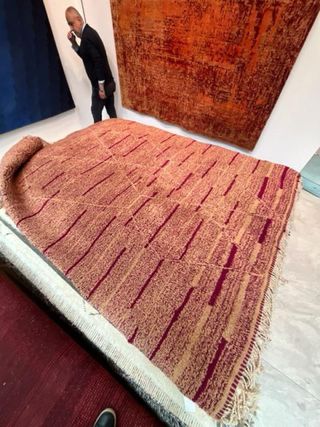 Tappeto berbero in lana,
