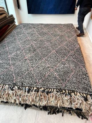 Tappeto berbero in lana,