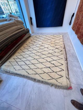 Tappeto berbero in lana,