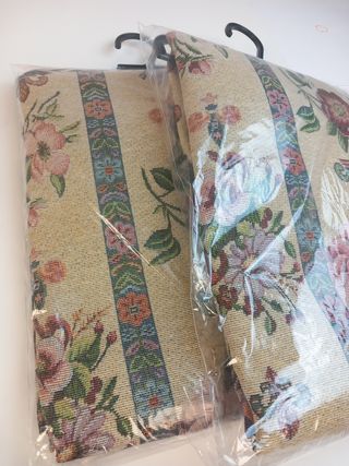 Pack 2 Cortinas confeccionadas.Env.gratis