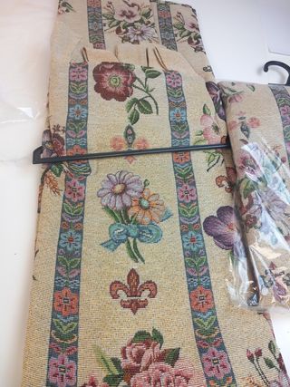 Pack 2 Cortinas confeccionadas.Env.gratis
