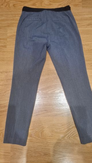 Pantalones tela marca Zara