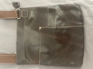 Bolso piel marrón 