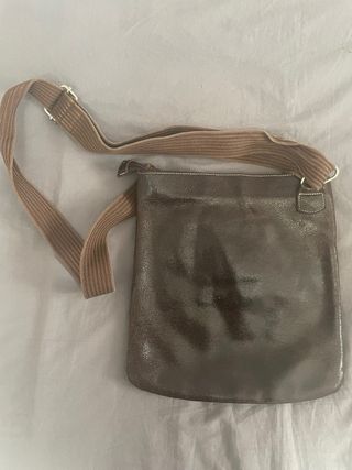 Bolso piel marrón 