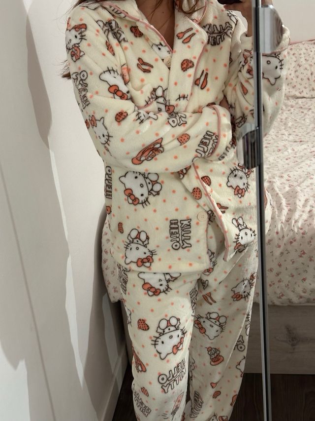 Pijama 2 piezas de Hello Kitty polar