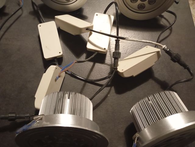 14 faretti a led da controsoffitto