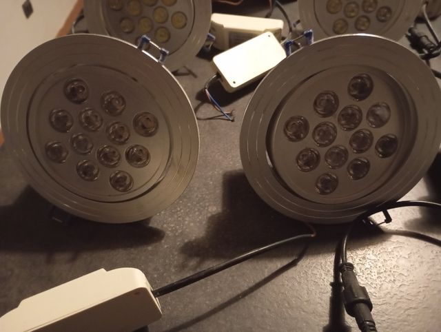 14 faretti a led da controsoffitto