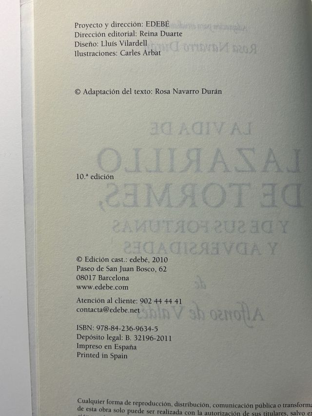 Lazarillo de Tormes - Editorial Edebé