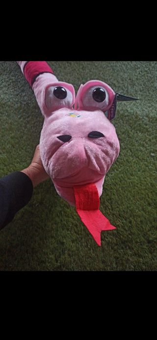 Serpiente de peluche