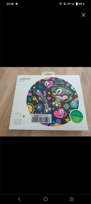 Tableta de dibujo